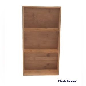 🦄 Wood Spice Drawer Organizer - NWOT